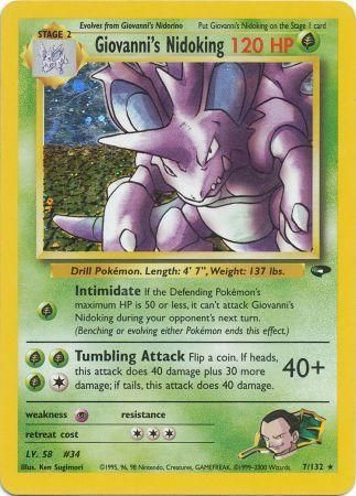 Giovanni's Nidoking (7/132) [Gym Challenge Unlimited] | Exor Games Dartmouth