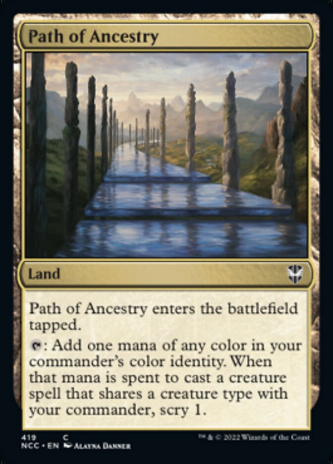 Path of Ancestry [Streets of New Capenna Commander] | Exor Games Dartmouth