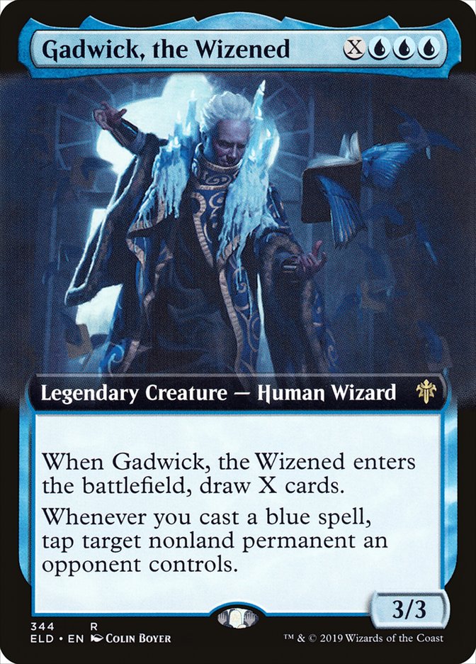 Gadwick, the Wizened (Extended Art) [Throne of Eldraine] | Exor Games Dartmouth