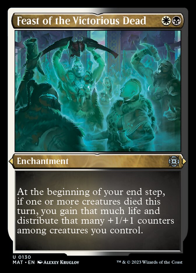Feast of the Victorious Dead (Foil Etched) [March of the Machine: The Aftermath] | Exor Games Dartmouth
