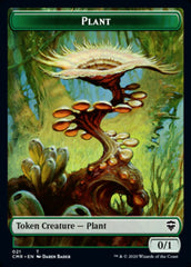 Illusion // Plant Token [Commander Legends Tokens] | Exor Games Dartmouth
