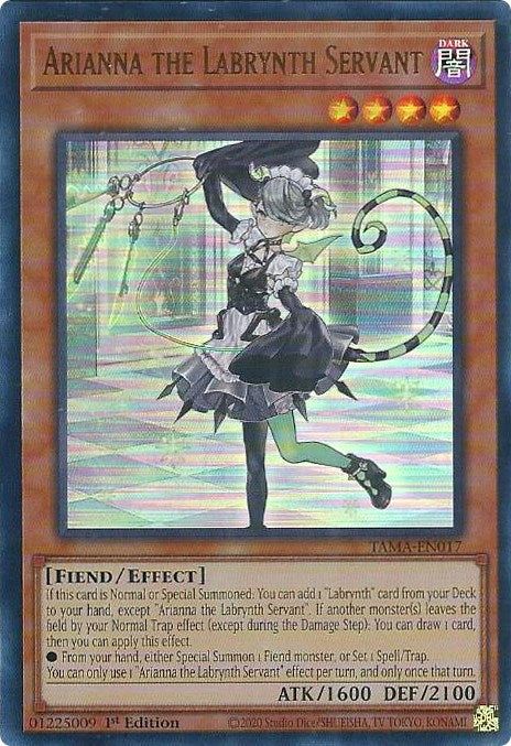 Arianna the Labrynth Servant [TAMA-EN017] Ultra Rare | Exor Games Dartmouth