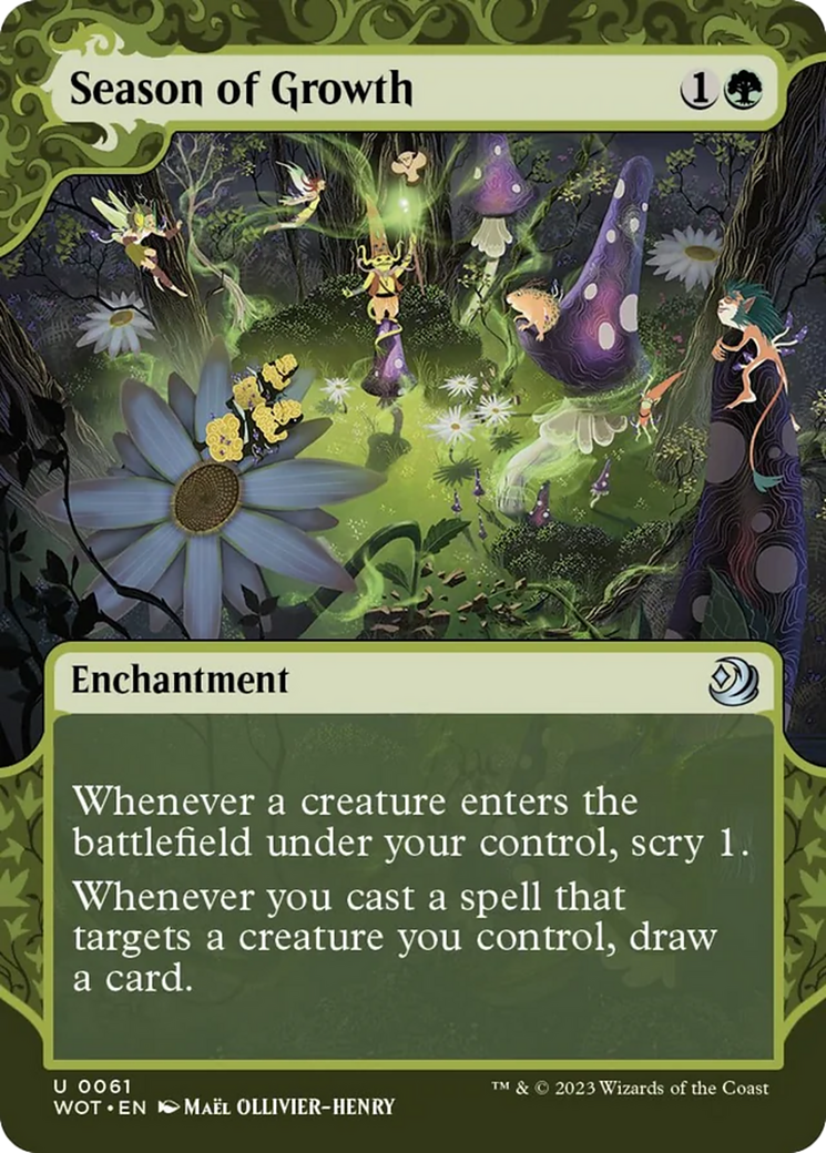 Season of Growth [Wilds of Eldraine: Enchanting Tales] | Exor Games Dartmouth