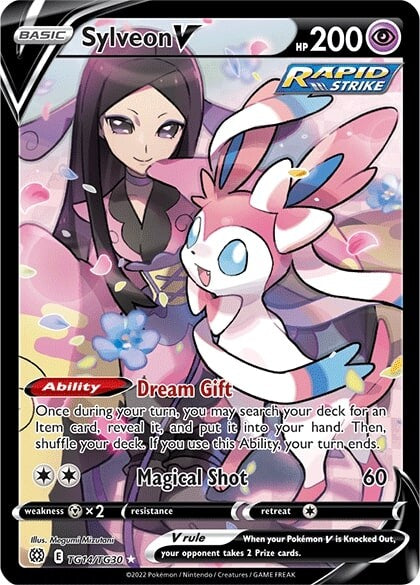 Sylveon V (TG14/TG30) [Sword & Shield: Brilliant Stars] | Exor Games Dartmouth