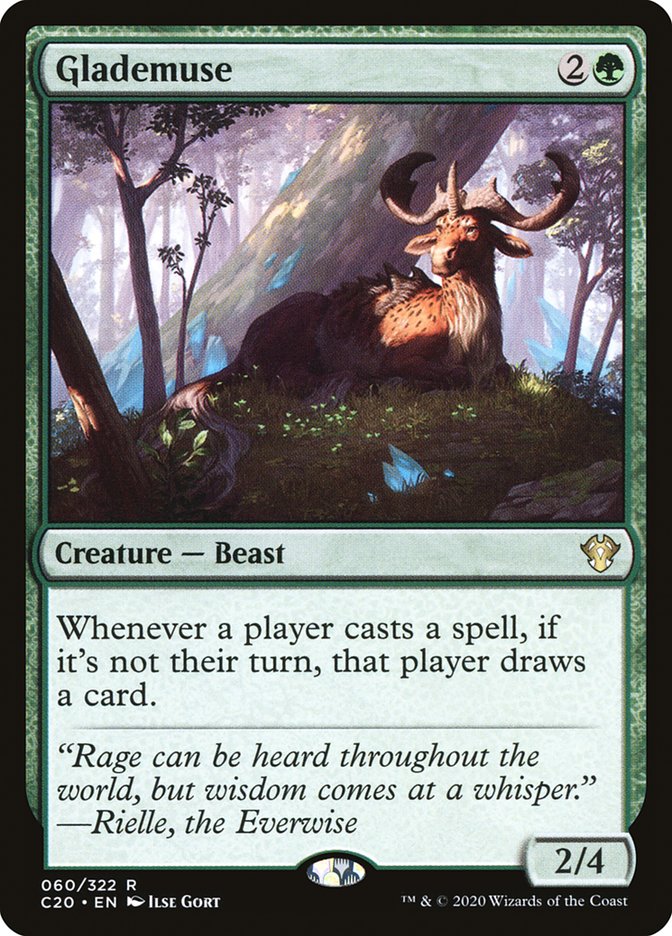 Glademuse [Commander 2020] | Exor Games Dartmouth