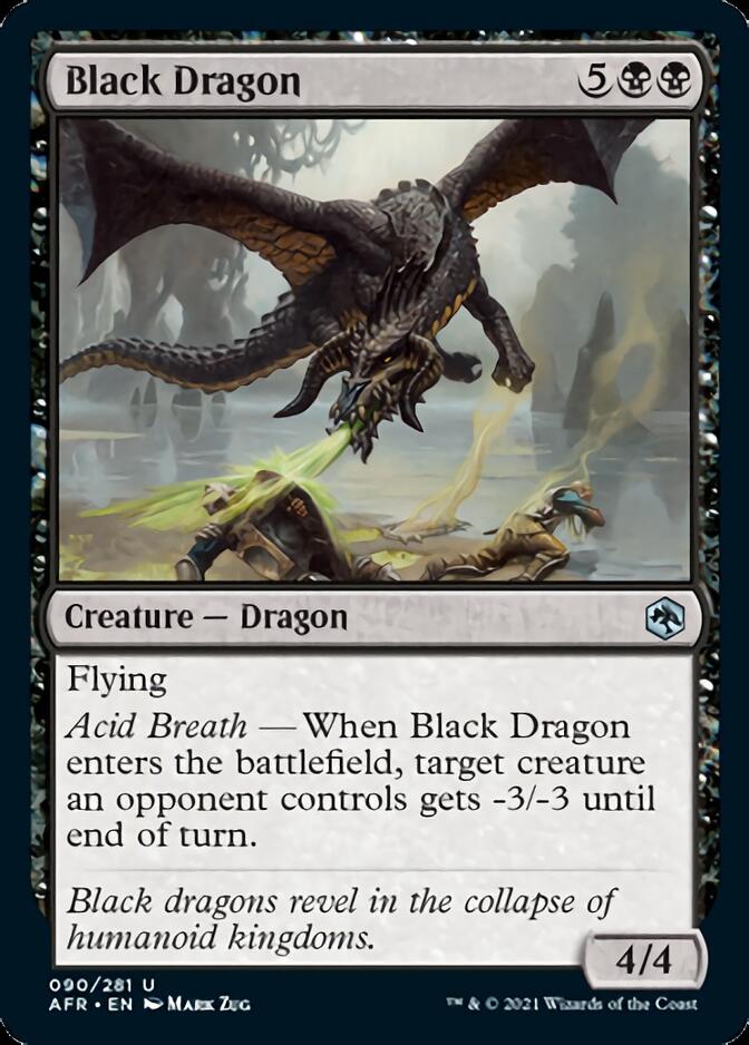Black Dragon [Dungeons & Dragons: Adventures in the Forgotten Realms] | Exor Games Dartmouth