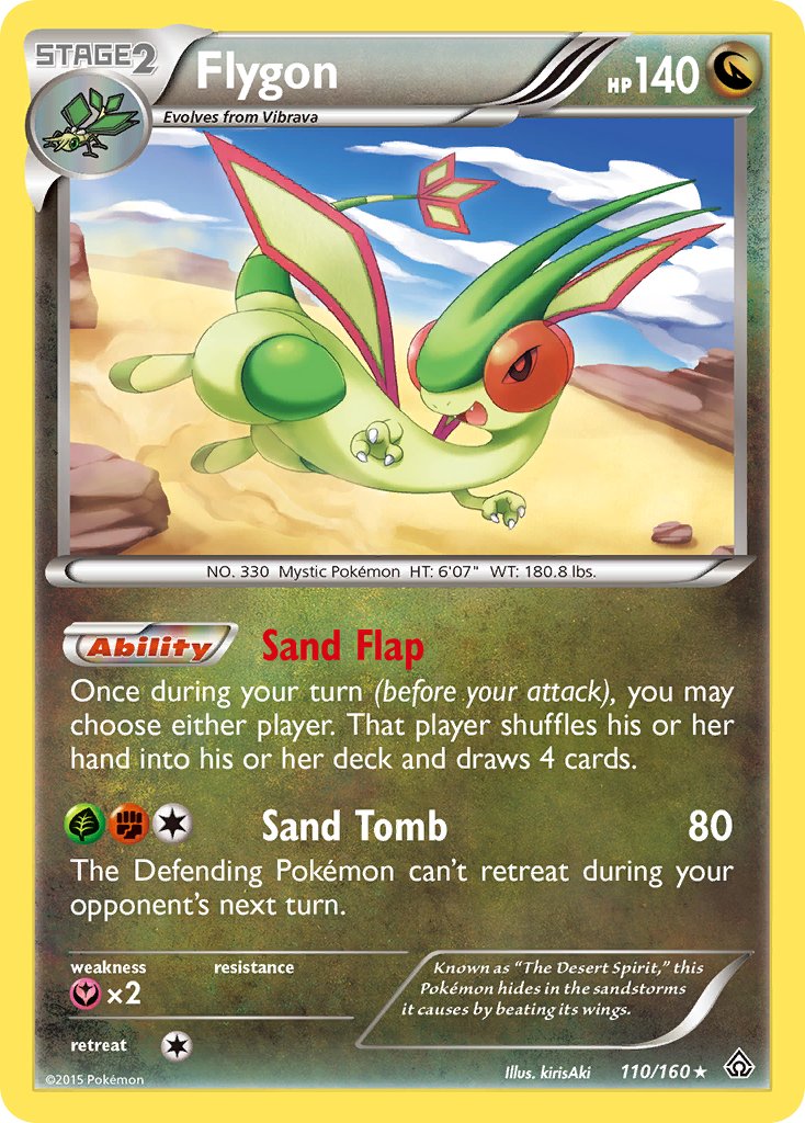 Flygon (110/160) (Cosmos Holo) (Blister Exclusive) [XY: Primal Clash] | Exor Games Dartmouth