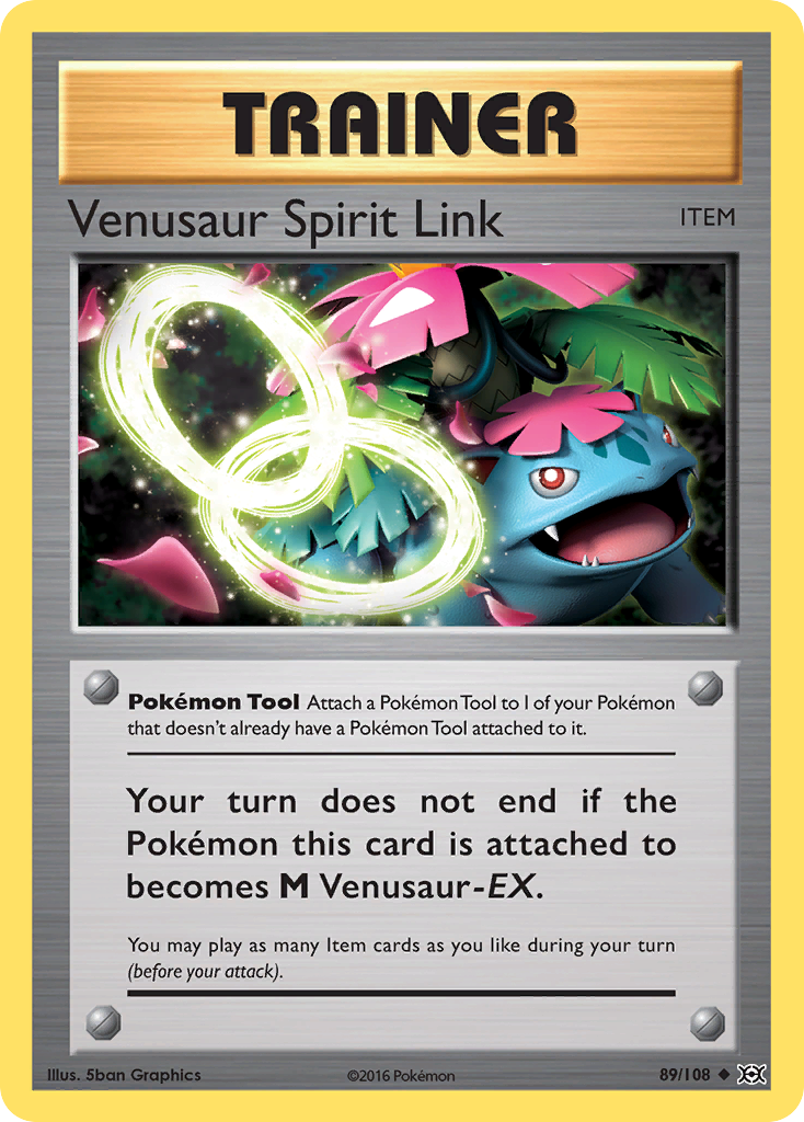 Venusaur Spirit Link (89/108) [XY: Evolutions] | Exor Games Dartmouth