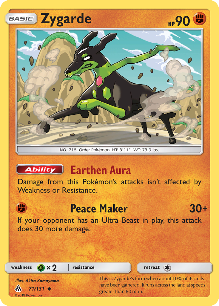 Zygarde (71/131) [Sun & Moon: Forbidden Light] | Exor Games Dartmouth