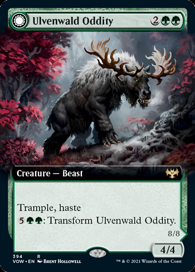 Ulvenwald Oddity // Ulvenwald Behemoth (Extended) [Innistrad: Crimson Vow] | Exor Games Dartmouth