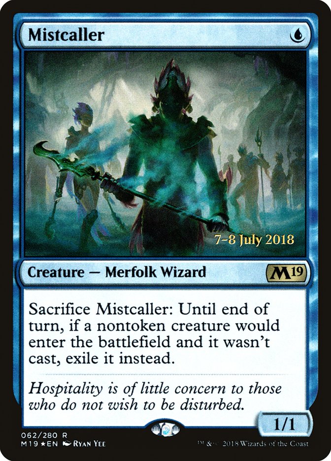 Mistcaller  [Core Set 2019 Prerelease Promos] | Exor Games Dartmouth