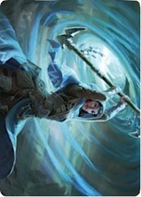 Sea Gate Stormcaller Art Card [Zendikar Rising Art Series] | Exor Games Dartmouth