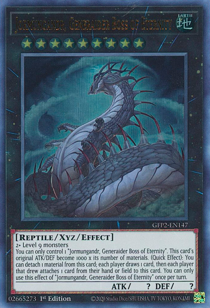 Jormungandr, Generaider Boss of Eternity [GFP2-EN147] Ultra Rare | Exor Games Dartmouth