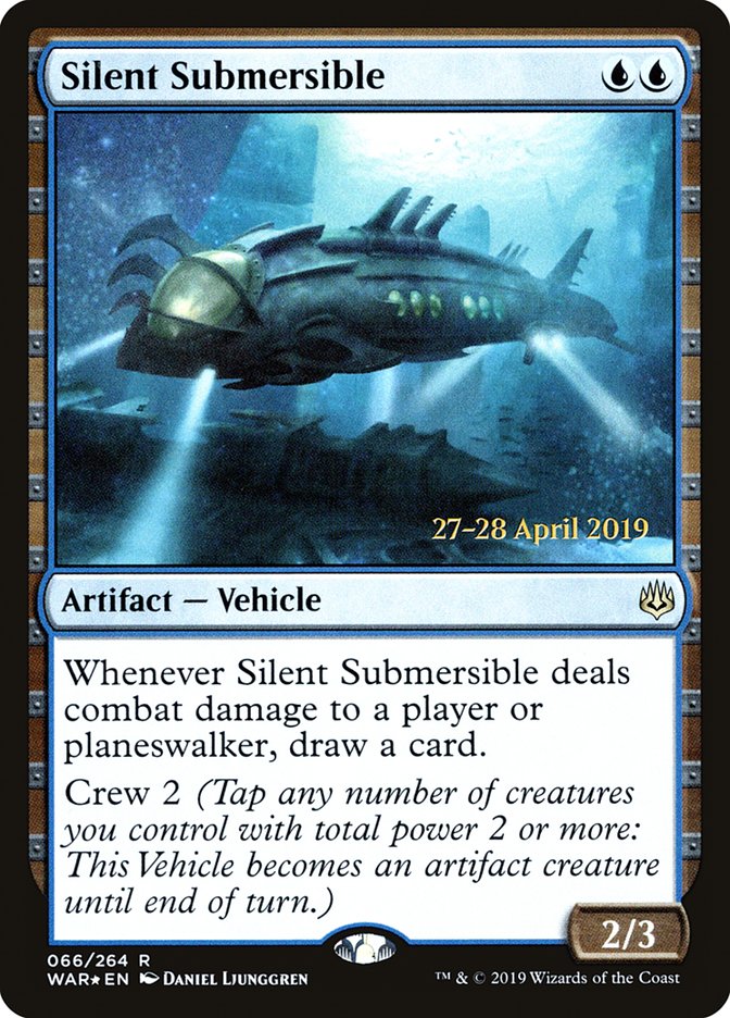 Silent Submersible  [War of the Spark Prerelease Promos] | Exor Games Dartmouth