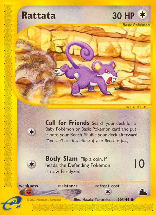 Rattata (90/144) [Skyridge] | Exor Games Dartmouth