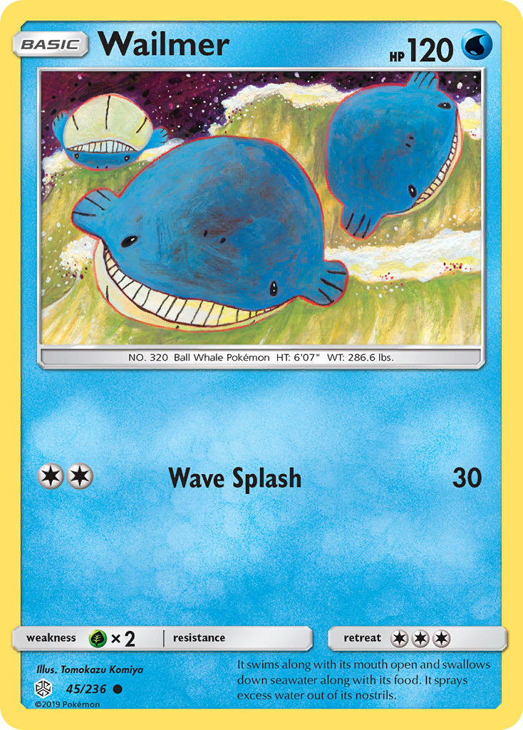 Wailmer (45/236) [Sun & Moon: Cosmic Eclipse] | Exor Games Dartmouth