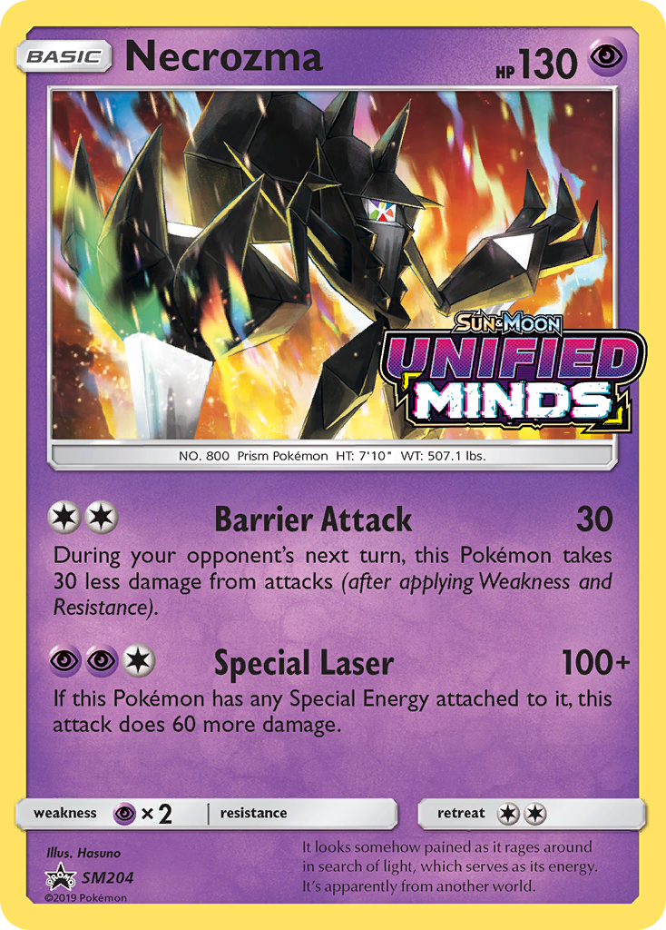 Necrozma (SM204) [Sun & Moon: Black Star Promos] | Exor Games Dartmouth