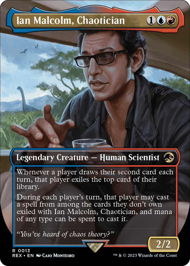 Ian Malcolm, Chaotician (Borderless) [Jurassic World Collection] | Exor Games Dartmouth