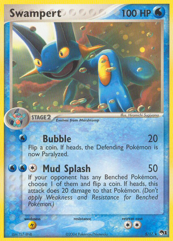 Swampert (5/17) [POP Series 1] | Exor Games Dartmouth