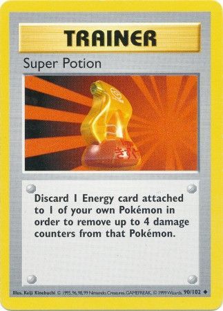 Super Potion (90/102) [Base Set Shadowless Unlimited] | Exor Games Dartmouth