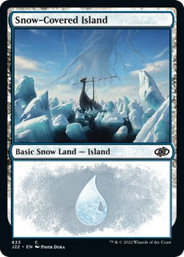 Snow-Covered Island [Jumpstart 2022] | Exor Games Dartmouth