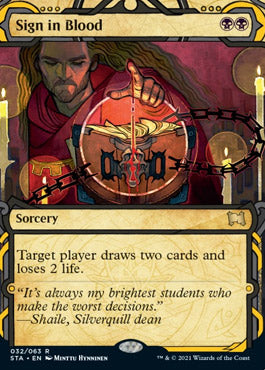Sign in Blood [Strixhaven Mystical Archive] | Exor Games Dartmouth