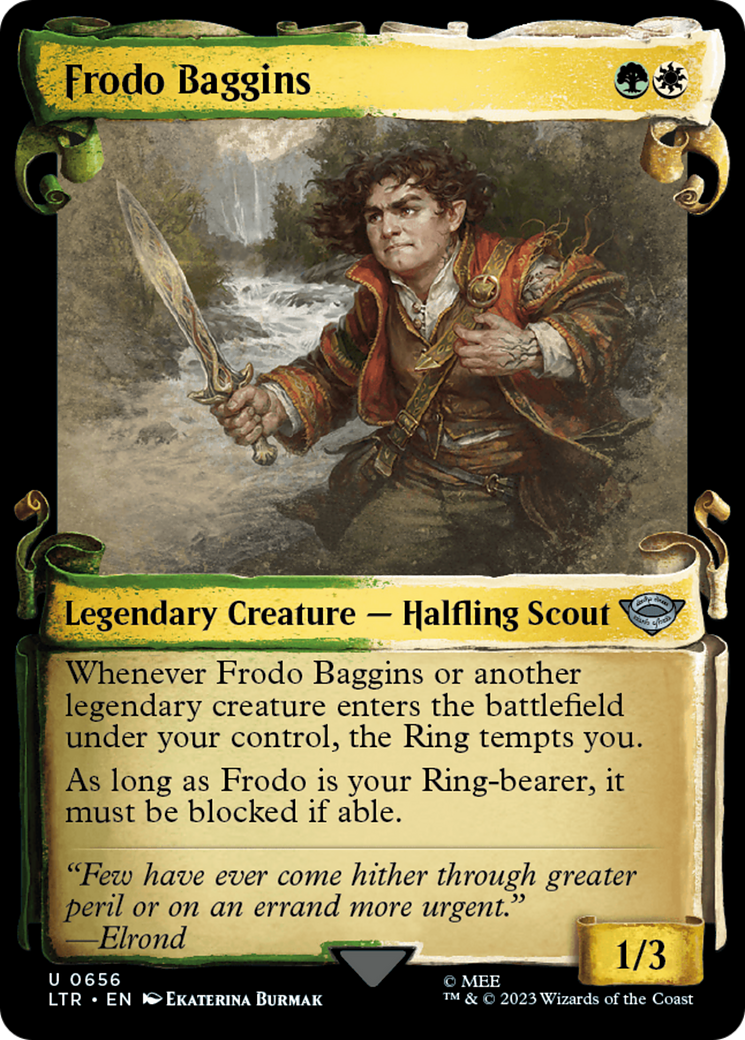 Frodo Baggins [The Lord of the Rings: Tales of Middle-Earth Showcase Scrolls] | Exor Games Dartmouth