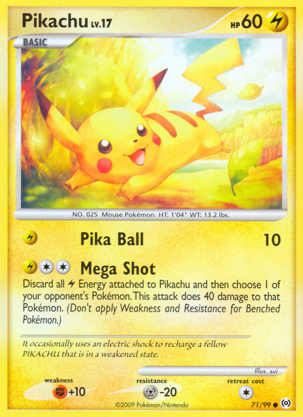 Pikachu (71/99) [Platinum: Arceus] | Exor Games Dartmouth