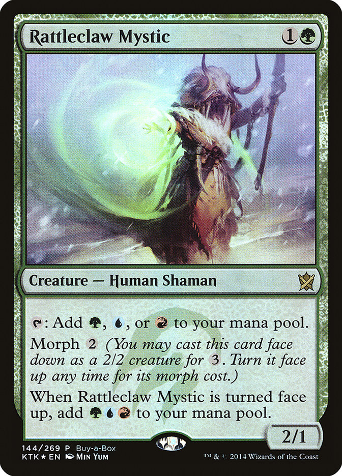 Rattleclaw Mystic (Buy-A-Box) [Khans of Tarkir Promos] | Exor Games Dartmouth