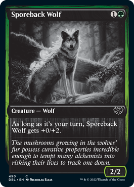 Sporeback Wolf [Innistrad: Double Feature] | Exor Games Dartmouth