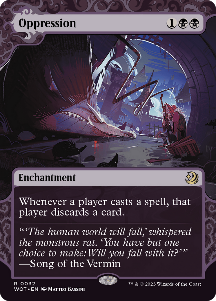 Oppression [Wilds of Eldraine: Enchanting Tales] | Exor Games Dartmouth