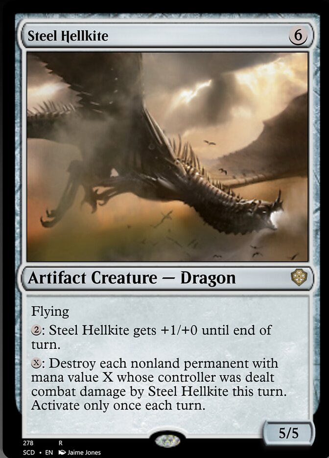 Steel Hellkite [Starter Commander Decks] | Exor Games Dartmouth