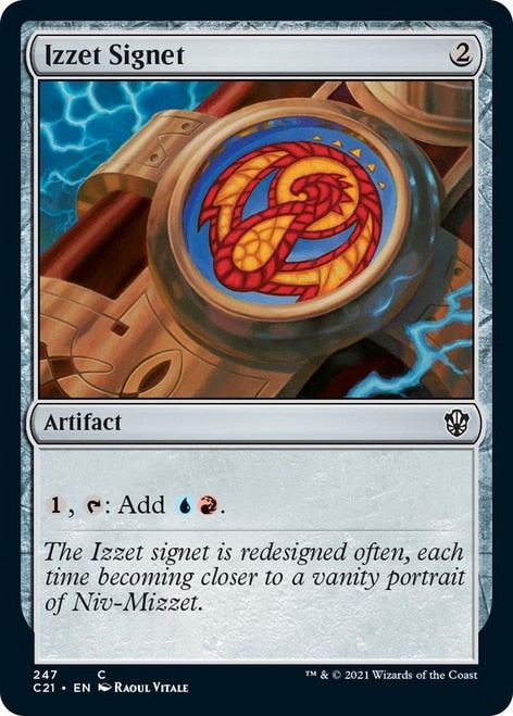 Izzet Signet [Commander 2021] | Exor Games Dartmouth