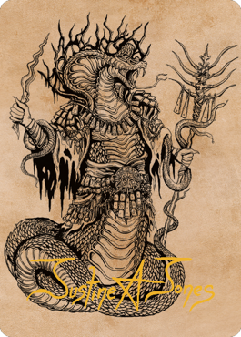 Sivriss, Nightmare Speaker Art Card (51) (Gold-Stamped Signature) [Commander Legends: Battle for Baldur's Gate Art Series] | Exor Games Dartmouth