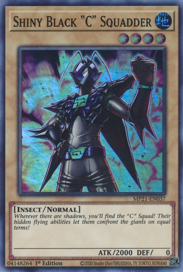 Shiny Black C Squadder [MP21-EN037] Super Rare | Exor Games Dartmouth