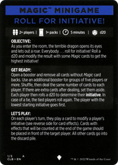 Roll for Initiative! (Magic Minigame) [Commander Legends: Battle for Baldur's Gate Minigame] | Exor Games Dartmouth