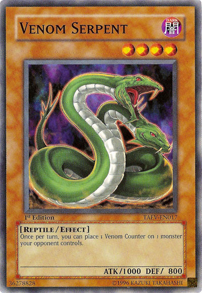 Venom Serpent [TAEV-EN017] Common | Exor Games Dartmouth