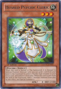 Hushed Psychic Cleric [EXVC-EN027] Rare | Exor Games Dartmouth