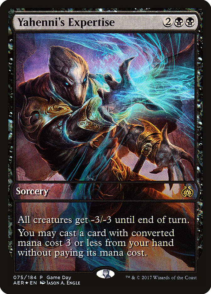 Yahenni's Expertise (Game Day) [Aether Revolt Promos] | Exor Games Dartmouth