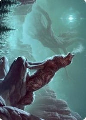 Sarulf's Packmate Art Card [Kaldheim: Art Series] | Exor Games Dartmouth