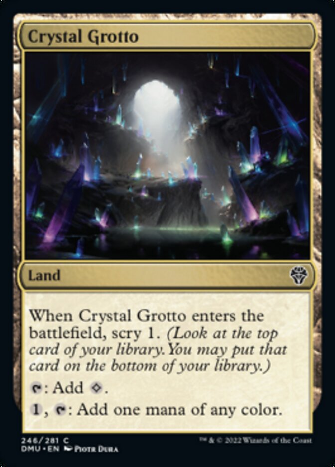 Crystal Grotto [Dominaria United] | Exor Games Dartmouth