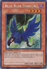 Blue Rose Dragon [EXVC-EN099] Secret Rare | Exor Games Dartmouth