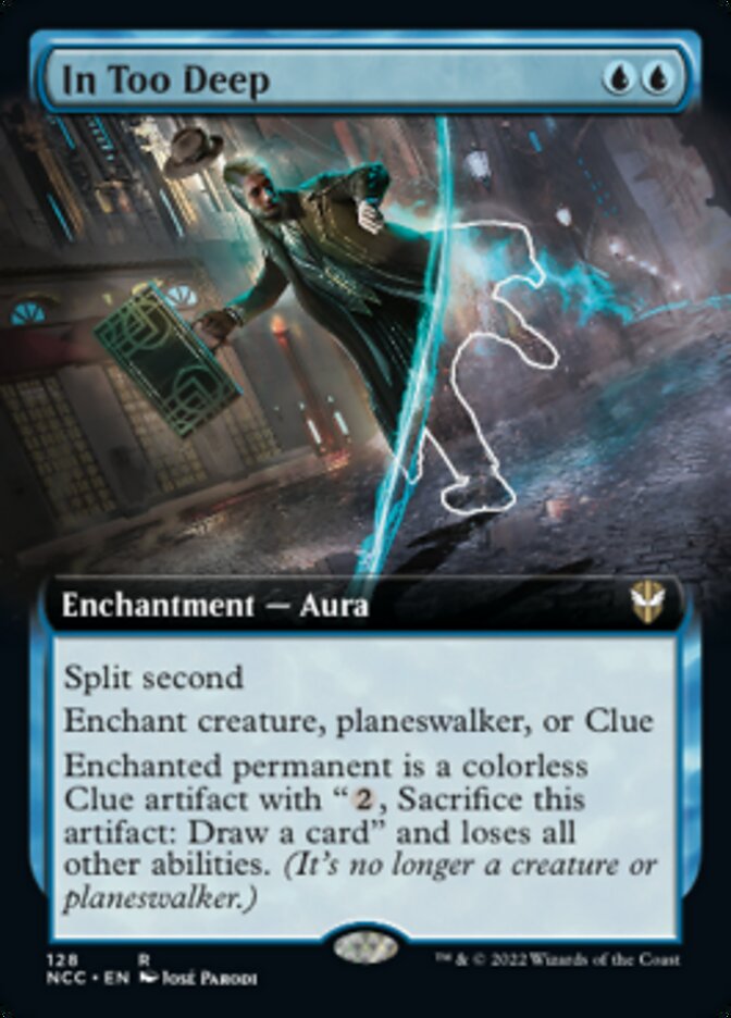 In Too Deep (Extended Art) [Streets of New Capenna Commander] | Exor Games Dartmouth
