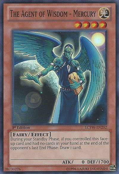 The Agent of Wisdom - Mercury [LCYW-EN252] Super Rare | Exor Games Dartmouth