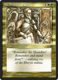 Sir Shandlar of Eberyn [Legends] | Exor Games Dartmouth