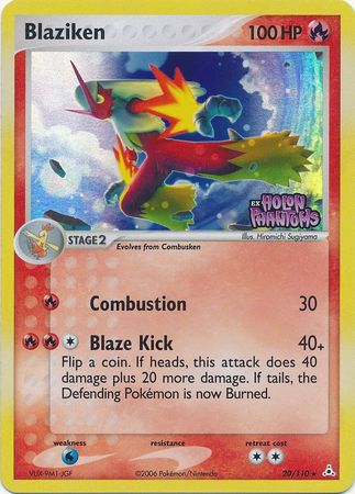 Blaziken (20/110) (Stamped) [EX: Holon Phantoms] | Exor Games Dartmouth