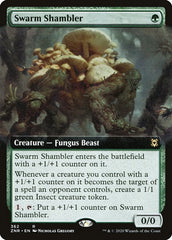 Swarm Shambler (Extended Art) [Zendikar Rising] | Exor Games Dartmouth