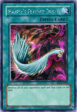 Harpie's Feather Duster [WC4-E003] Prismatic Secret Rare | Exor Games Dartmouth