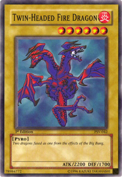 Twin-Headed Fire Dragon [PSV-042] Common | Exor Games Dartmouth