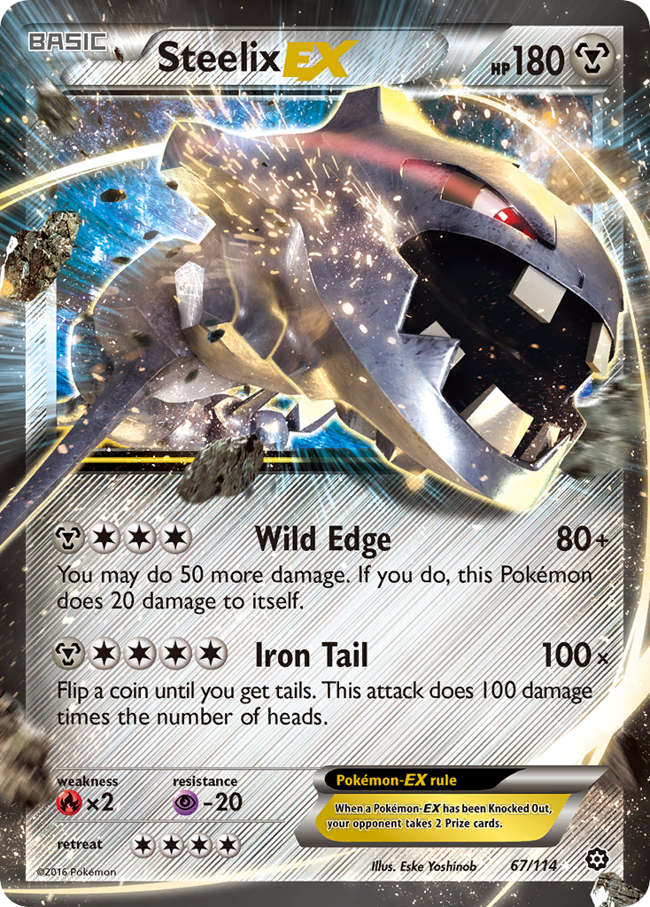 Steelix EX (67/114) [XY: Steam Siege] | Exor Games Dartmouth